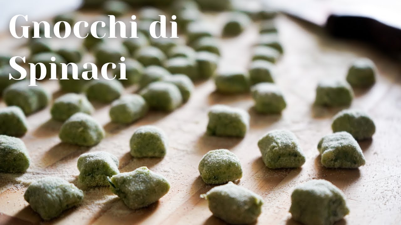 GNOCCHI DI SPINACI MORBIDISSIMI FATTI IN CASA | ricetta facile senza uova