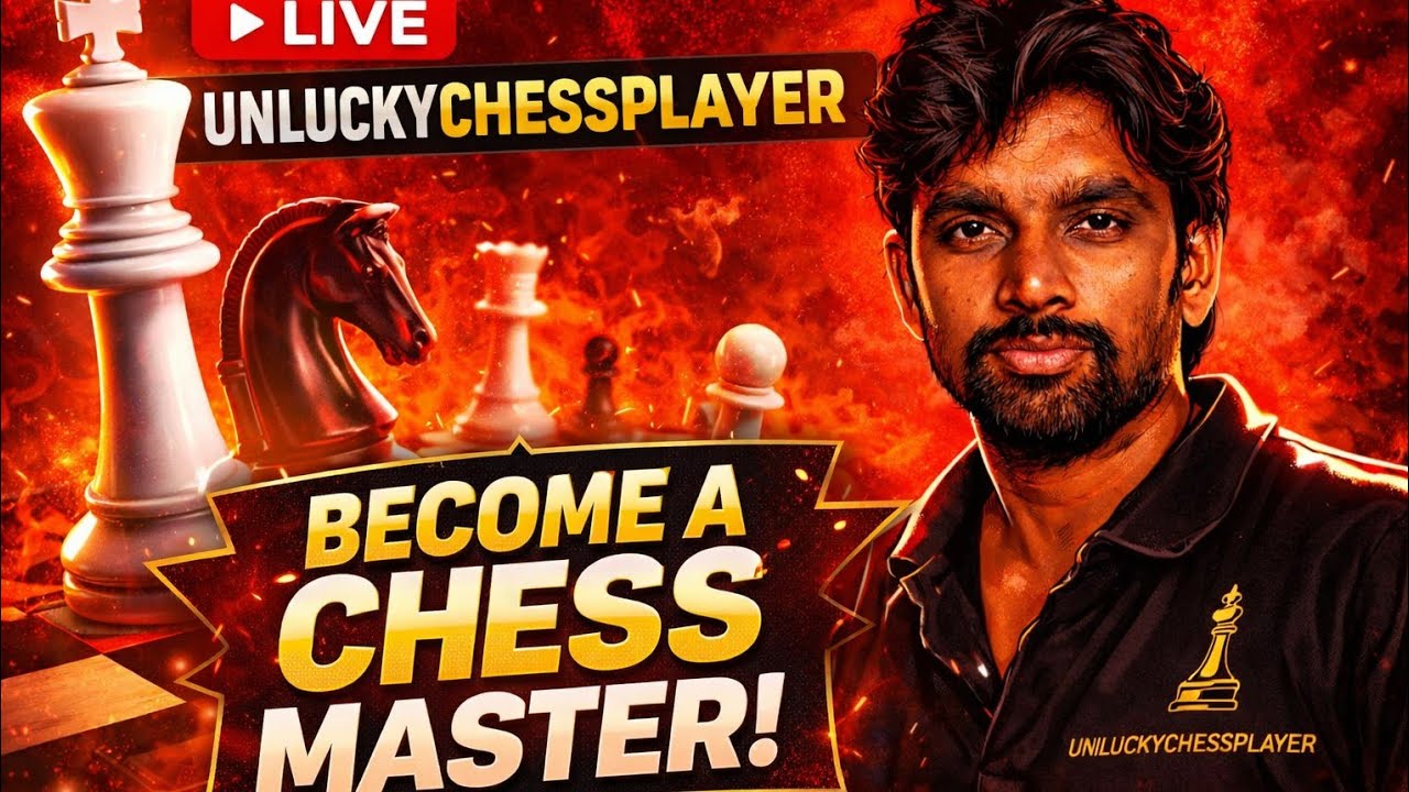 Unluckychessplayer is live