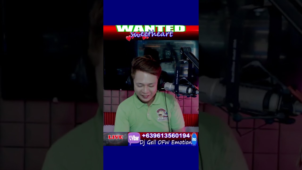 Live Now : Wanted Sweetheart with DJ Gell OFW Emotion Tv.Radio / Feb 26, 2026 / 7-10PM