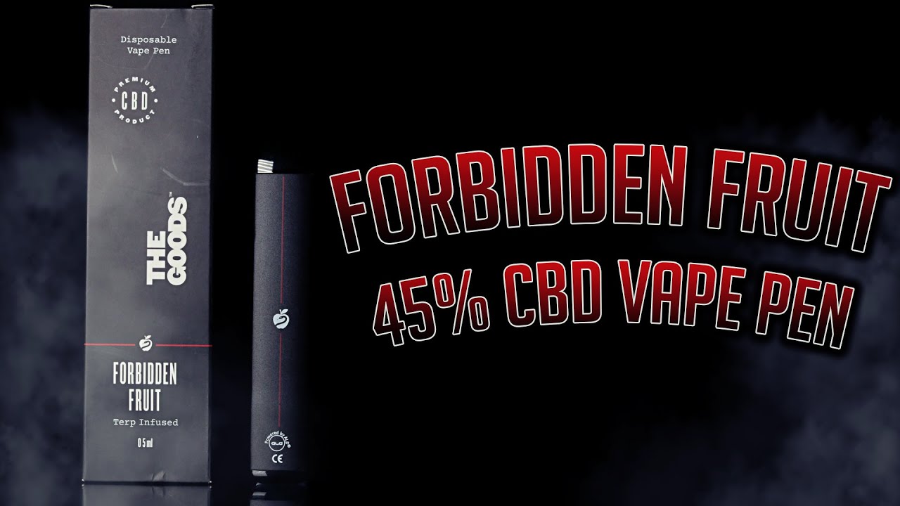 FORBIDDEN FRUIT 45% CBD DISPOSABLE VAPE PEN | TheGoods