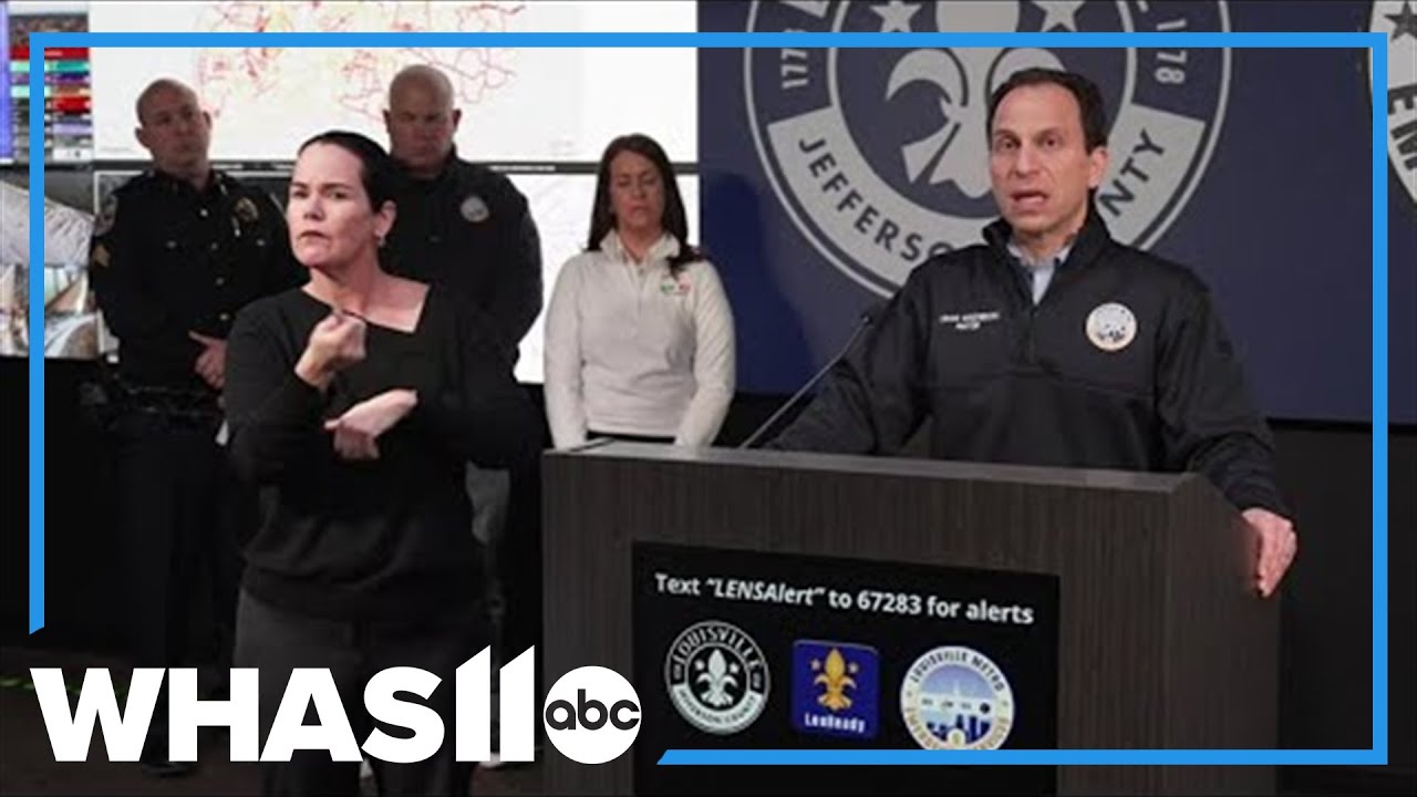LIVE: Louisville mayor gives update on storm response