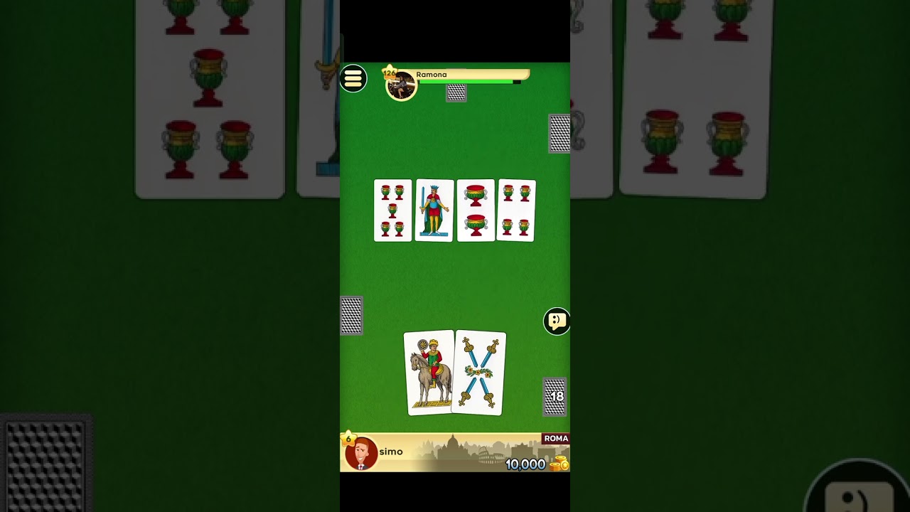partita a scopa #gaming #scopa #cartenapoletane #gaming #carte