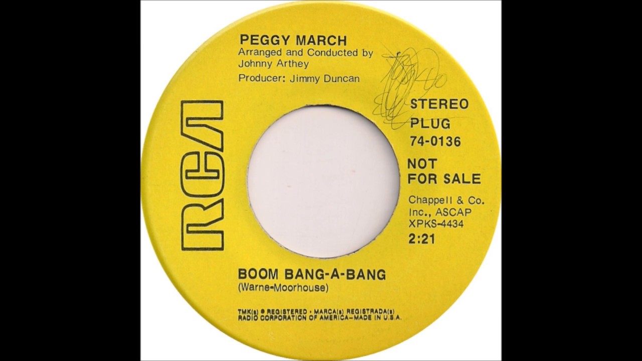 Peggy March - Boom Bang A Bang English Version (1969)