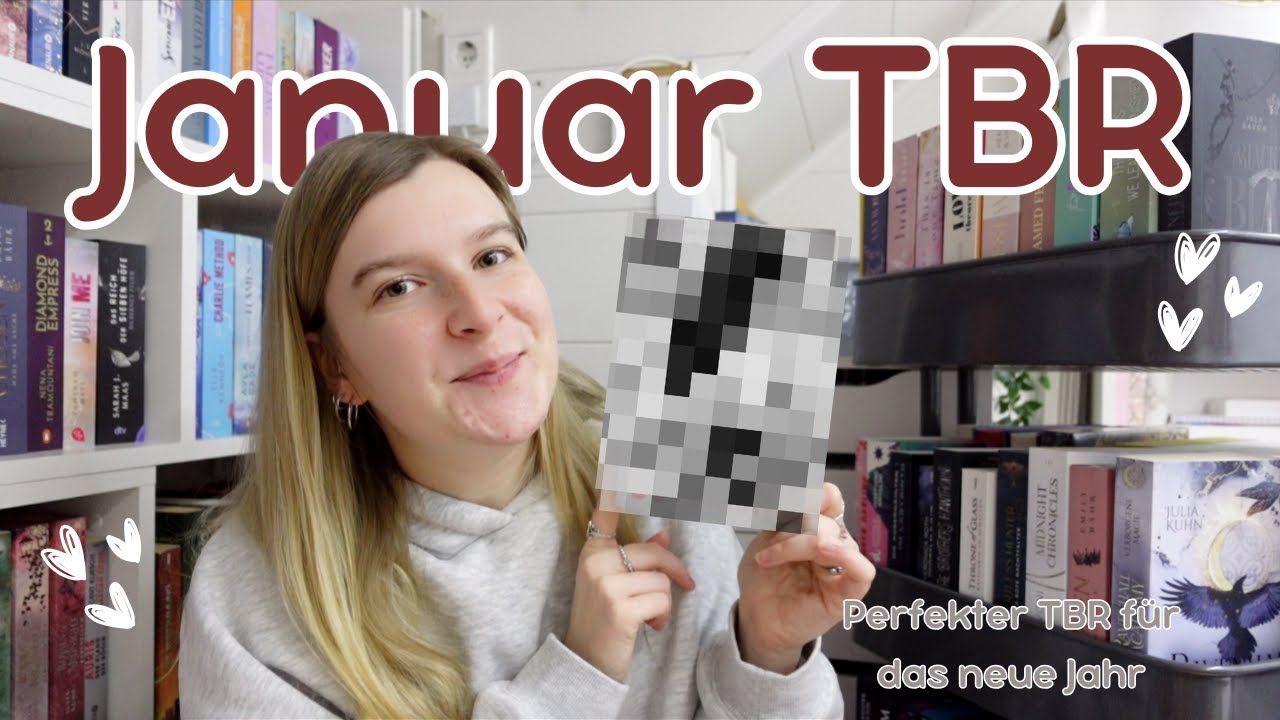 Januar TBR 📚📖🤍 | erster TBR im Jahr 2026 - mit Prompts ausgesucht aus dem TBR-Jar 🫙!