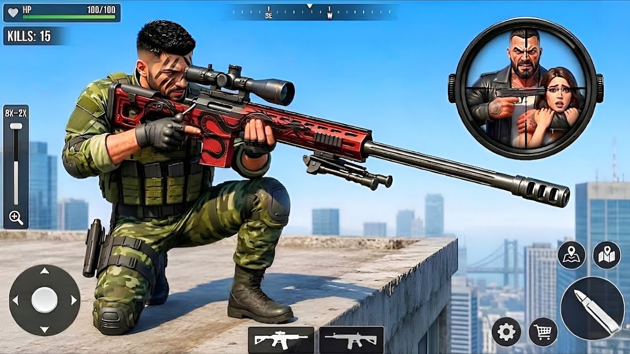 Pure Sniper Shooting Game - Sniper Shooter Shots - Android GamePlay 