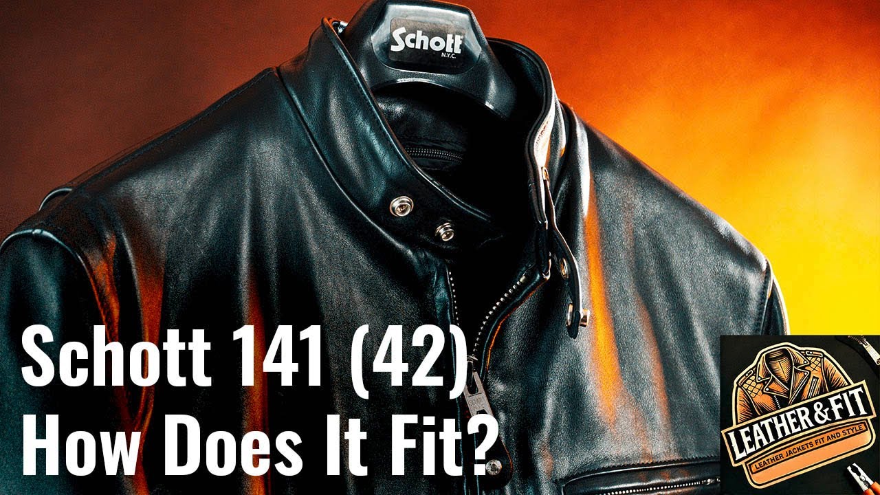 Schott 141 (42) &ndash; How Does It Fit? | Leather & Fit