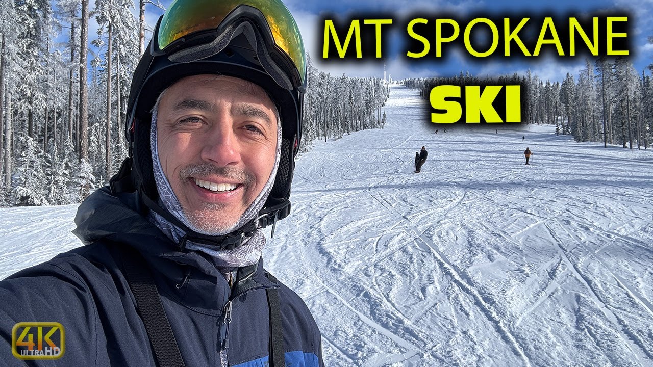 Mt. Spokane Full Run Experience | Entire Ski Run in Eastern Washington