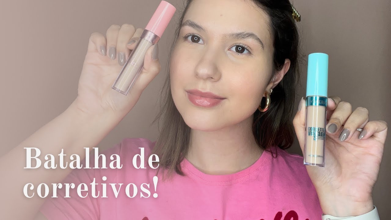 BATALHA: Corretivo Matte X Corretivo Satin - Vizzela