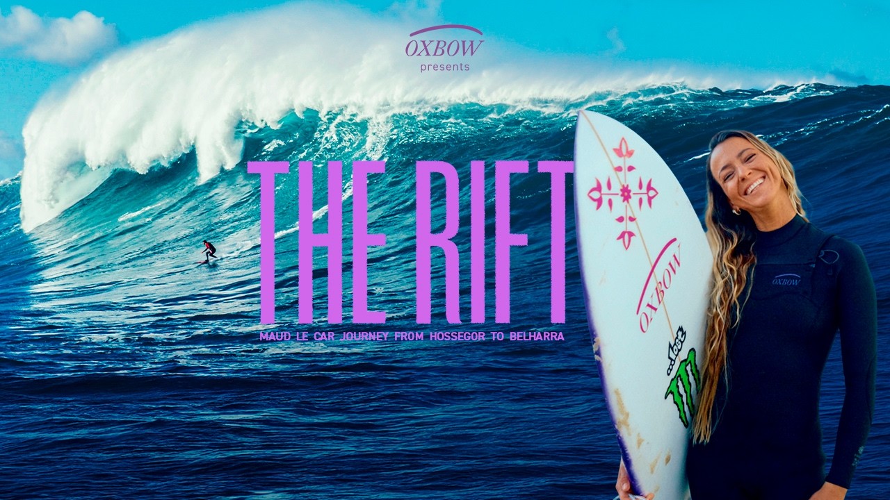 THE RIFT - Maud Le Car surfing Belharra for the first time