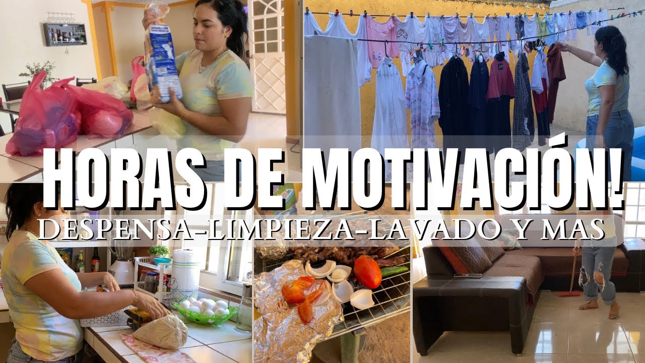 RUTINA DE UNA AMA DE CASA DESDE LAS 7:am A las 10 pm🤯 LAVANDO , LIMPIANDO , COCINANDO + COMPRAS🥦🍅