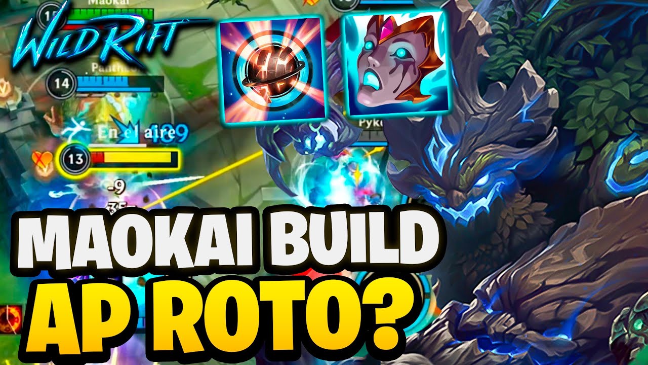 MAOKAI BUILD FULL AP VALE LA PENA? | Wild Rift