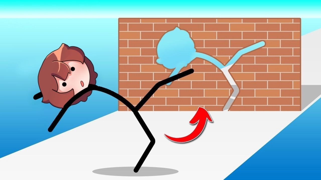 AYUDA AL STICKMAN A ATRAVESAR LA PARED!