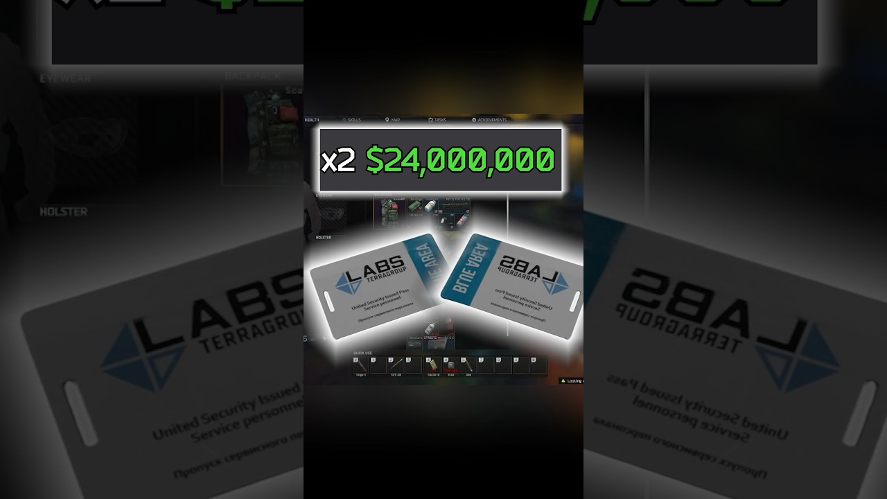 DOUBLE BLUE KEYCARD FIND 