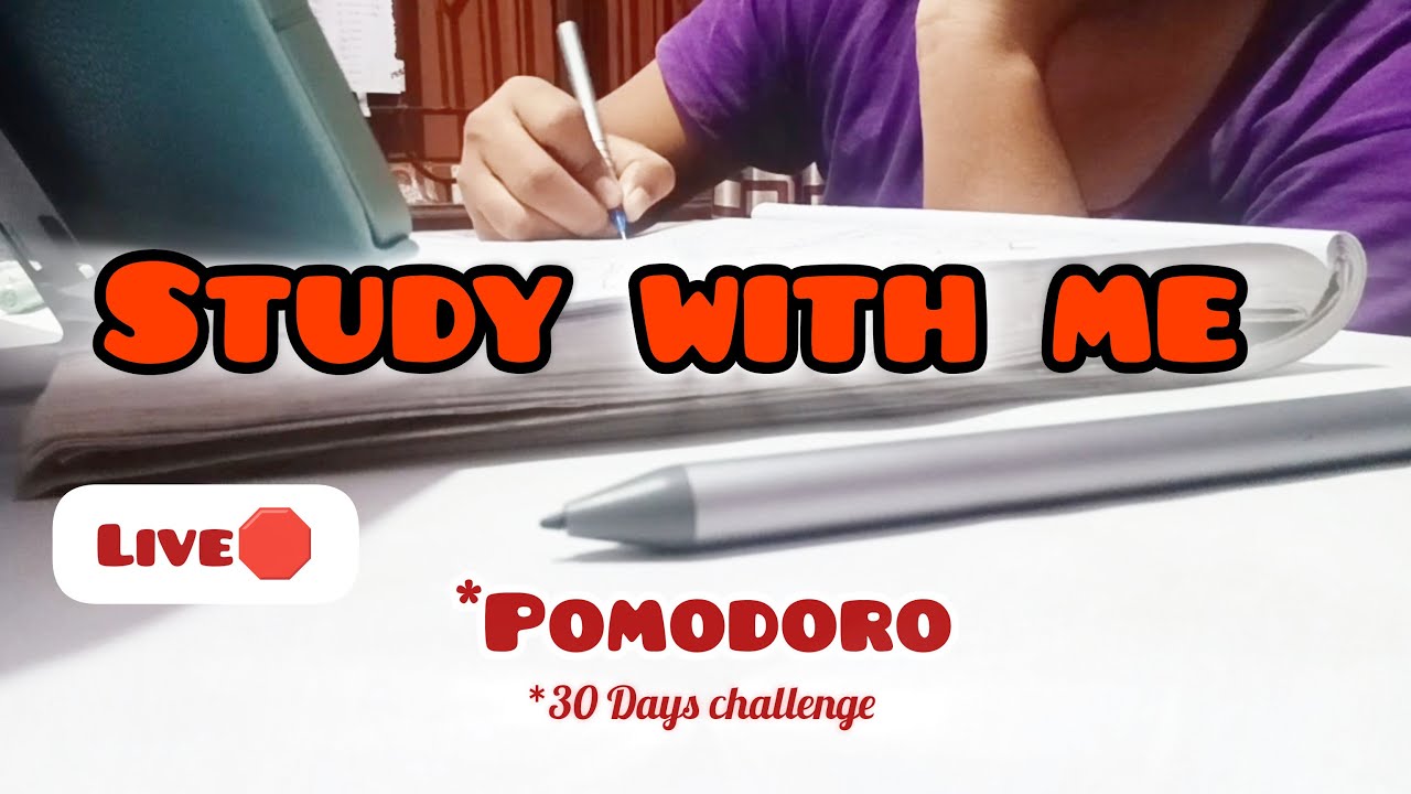 Study with me 🛑 Live 🛑 Unlimited time *no break*  *evening time*