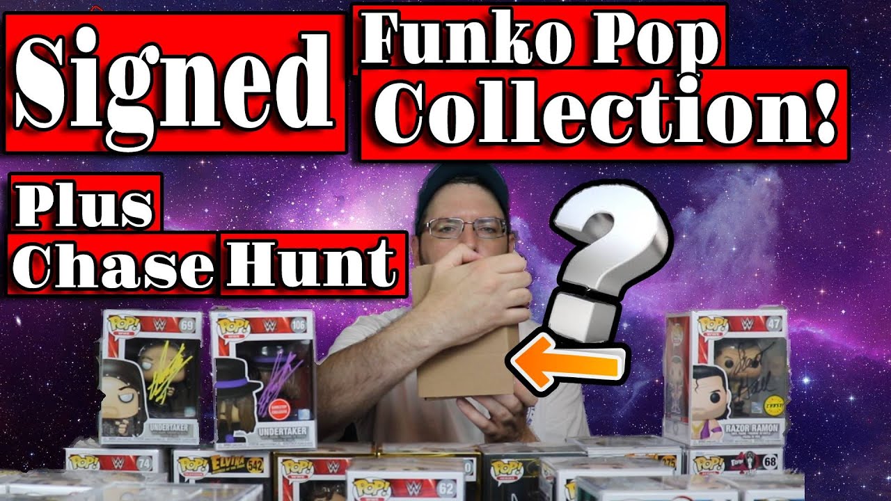 All of our Signed Funko Pops! And Soda and Signed Pop CHASE HUNT!!! Plus SDCC