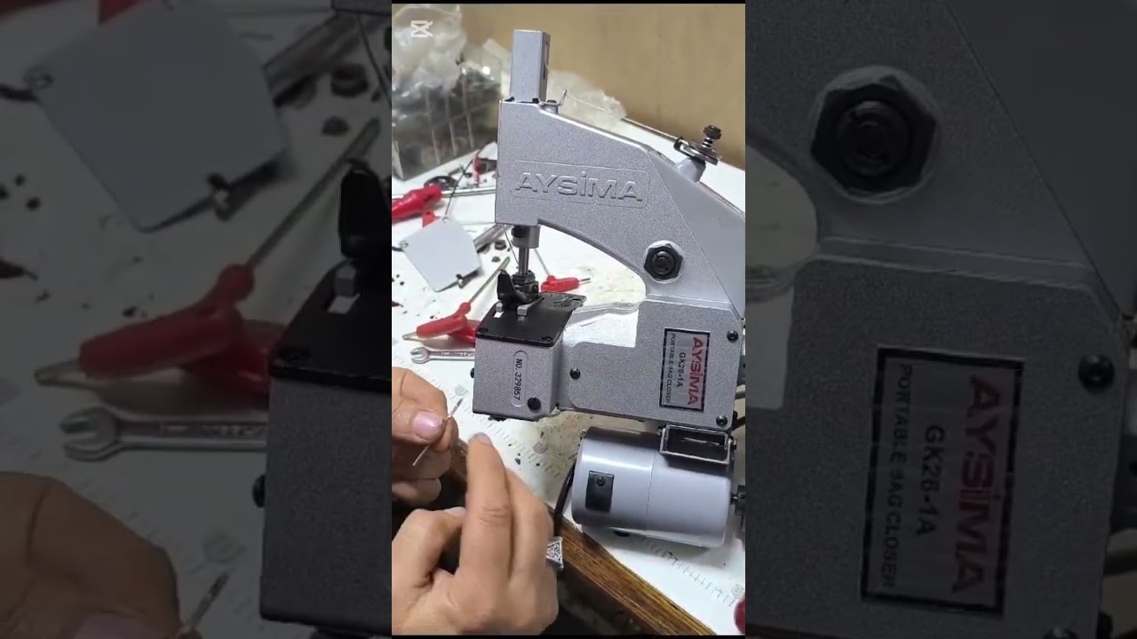 Çuval ağzı makinesi kullanımı ve bakımı
