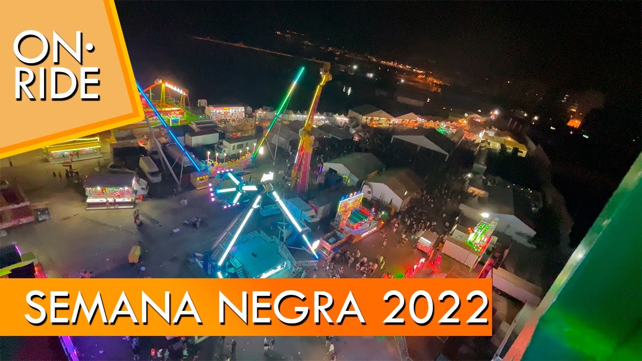 ON-RIDE | NORIA SÁNCHEZ · GIANT WHEEL (54m) | Semana Negra de Gijón 2022 - Ferias A TOPE