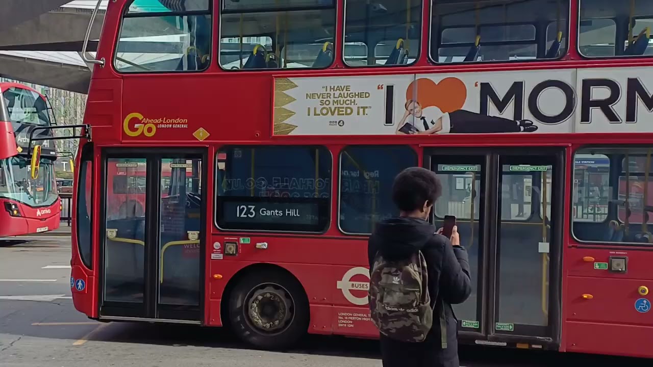 (First Day) Go Ahead London WHV19 LJ61NVE Route 123 at Tottenham Hale Bus Station - 28/02/2026