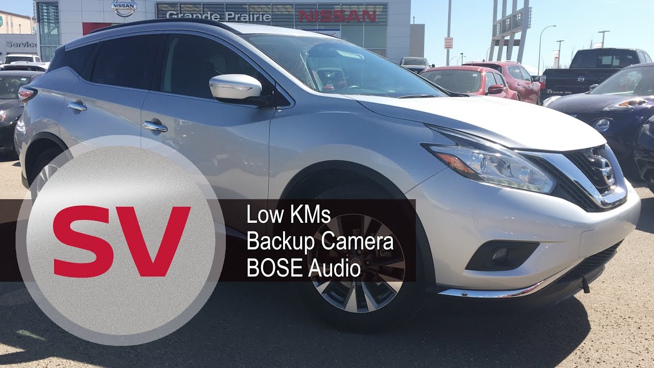 2015 Nissan Murano SV AWD SUV | In-depth Walk Around | Grande Prairie Nissan