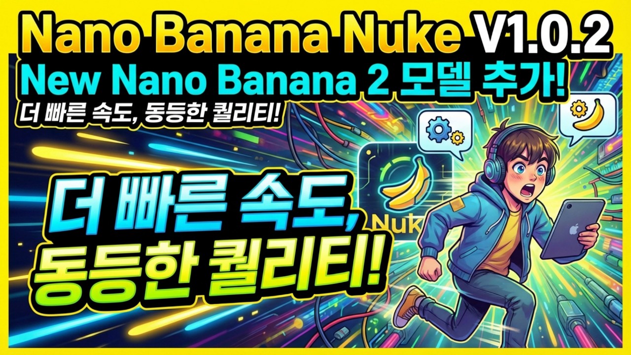 🔥드디어 나왔다 ! Nano Banana 2 ~  Nano Banana Nuke (v1.0.2) 업데이트 #aivfx #nanobanana2