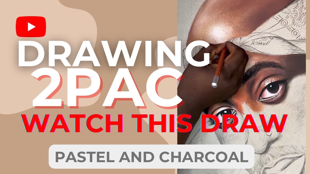 Bringing 2Pac to Life with Pastel Pencils (Step-by-Step Art)