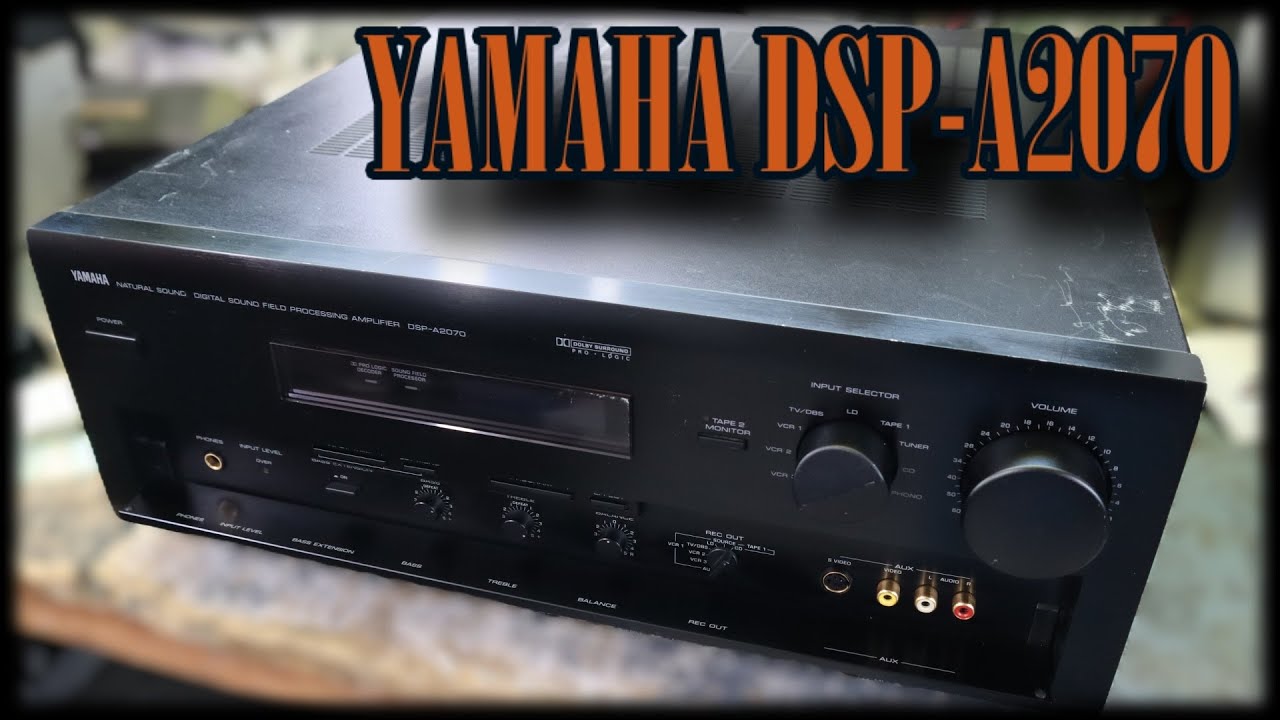 YAMAHA DSP A2070 Un amplificador excelente!!! 😮