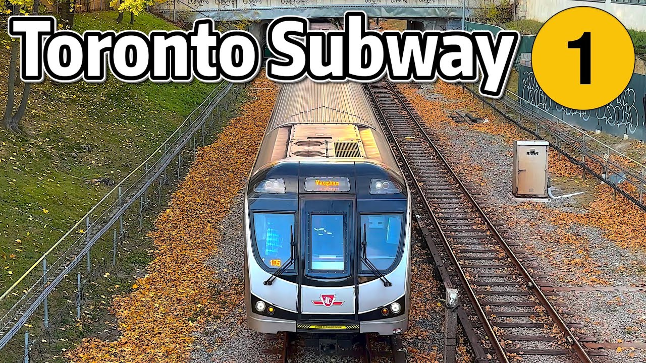 ⁴ᴷ⁶⁰ Exploring Toronto Subway Line 1 Yonge-University