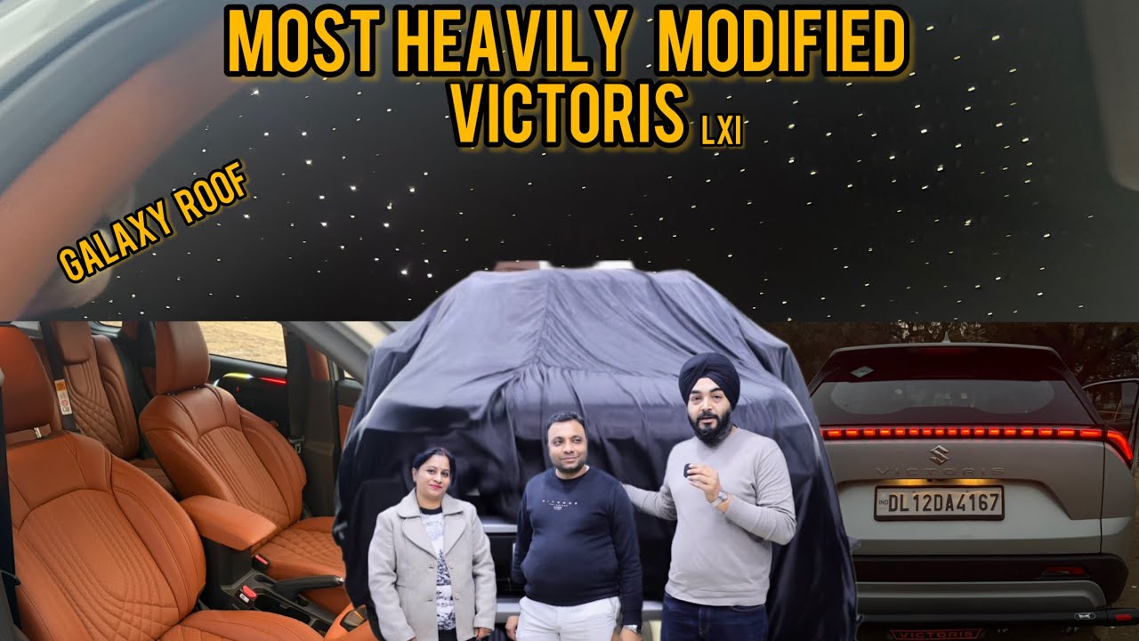 THIS IS INDIA 🇮🇳 LUXURIOUS MODIFIED VICTORIS✅MUST WATCH✅17”ALLOYS✅GALAXY ROOF✅CONNECTING TAIL LIGHTS