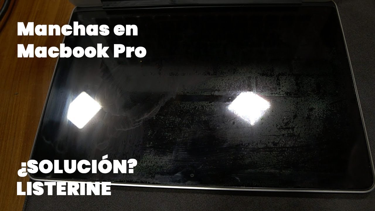 Solucionar manchas de la pantalla de la Macbook Pro 2012-2015
