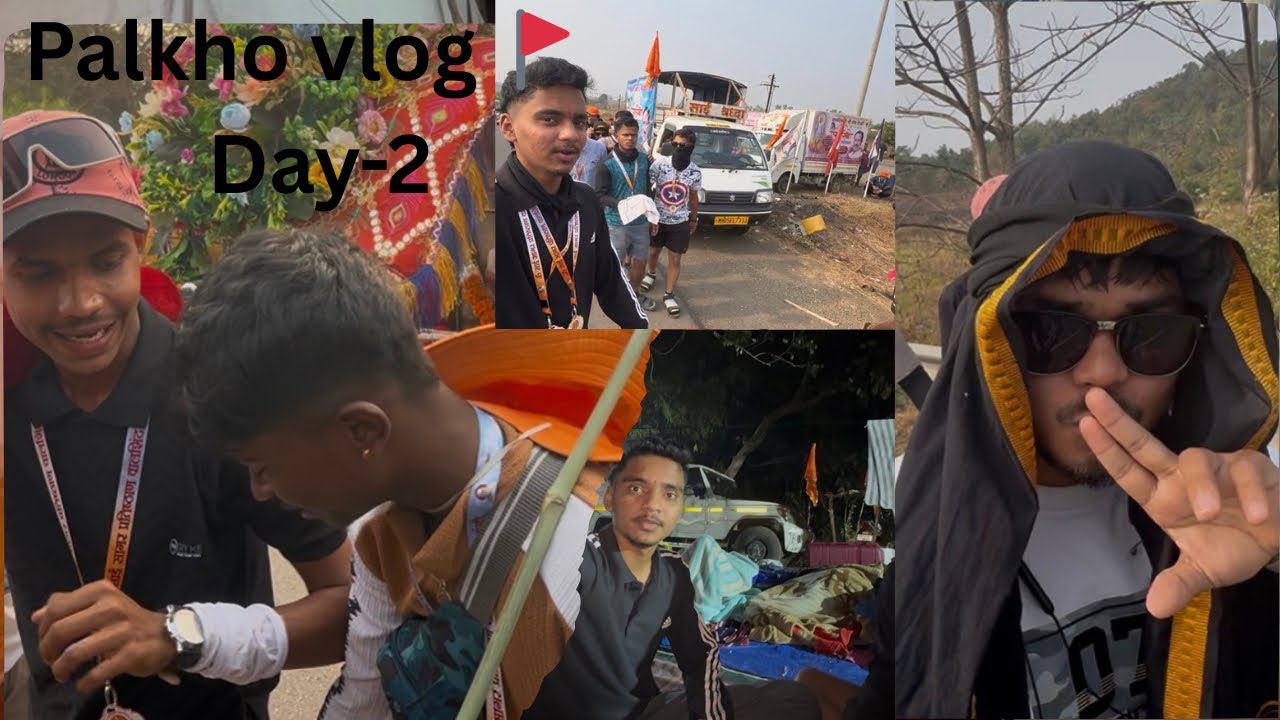 Palkhi vlog // Day-2 // doghavi kela challenge completed 