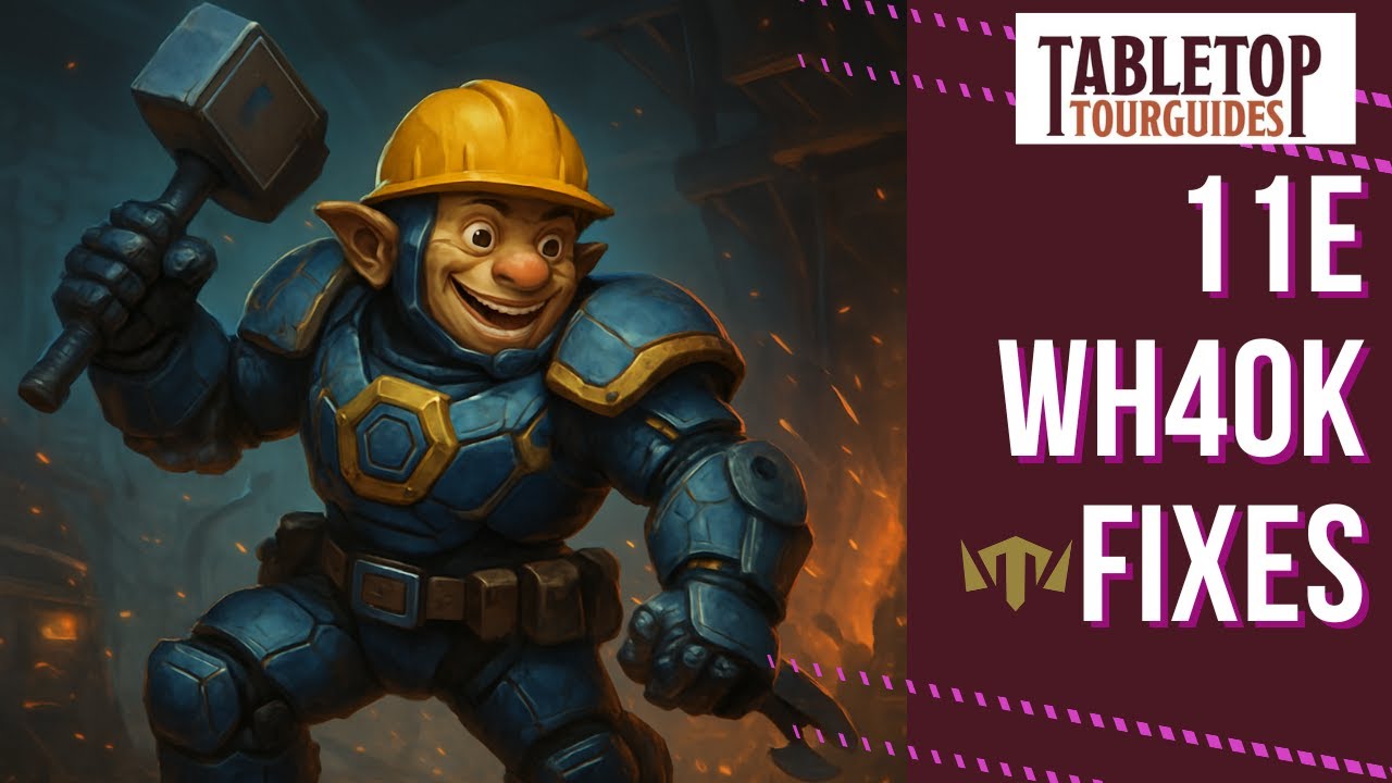 Changes We Want from Warhammer 40,000 11Ed ; 3TG