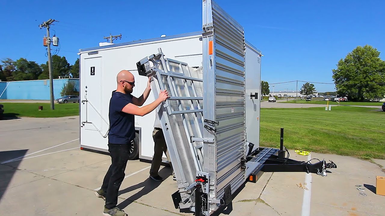 ADA Bathroom Trailer +2 Station | Seabreeze Luxury Series