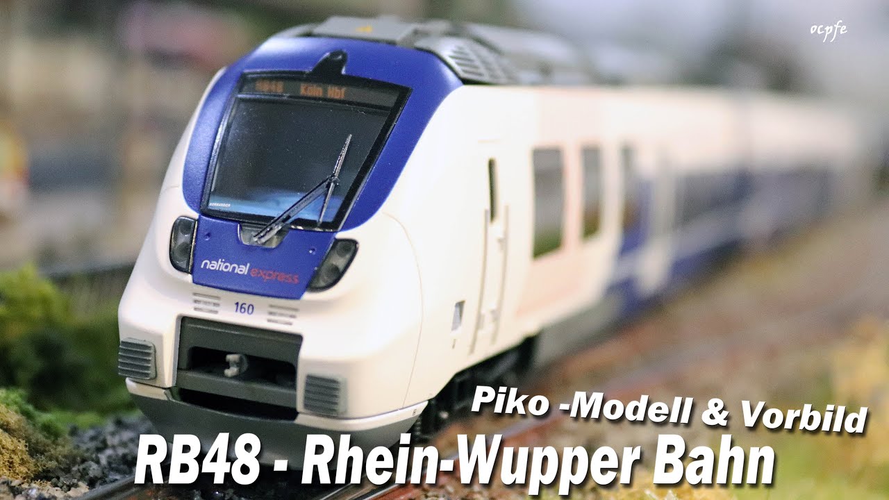 Piko Triebzug Talent 2:  Modell und Vorbild der RB48