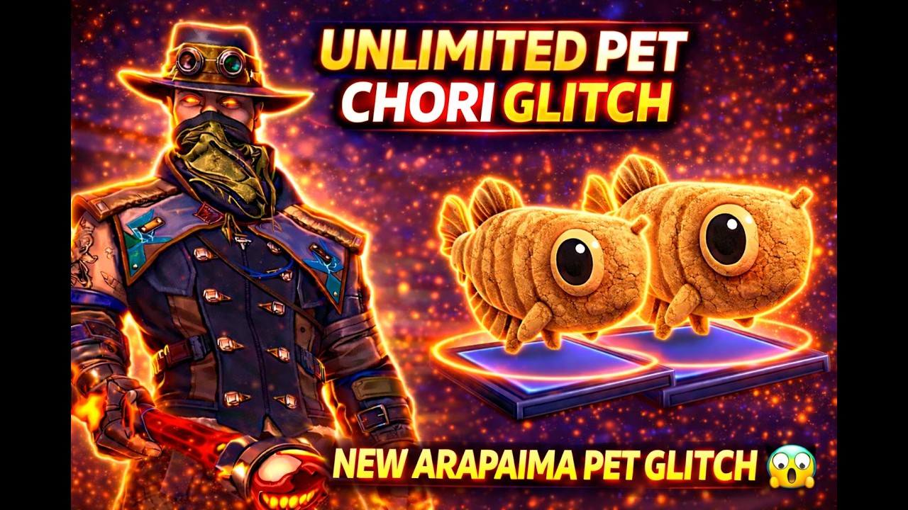Unlimited ARAPAIMA PET GLITCH 😱 Unlimited Pet Chori Trick After Update! (Working 100%)