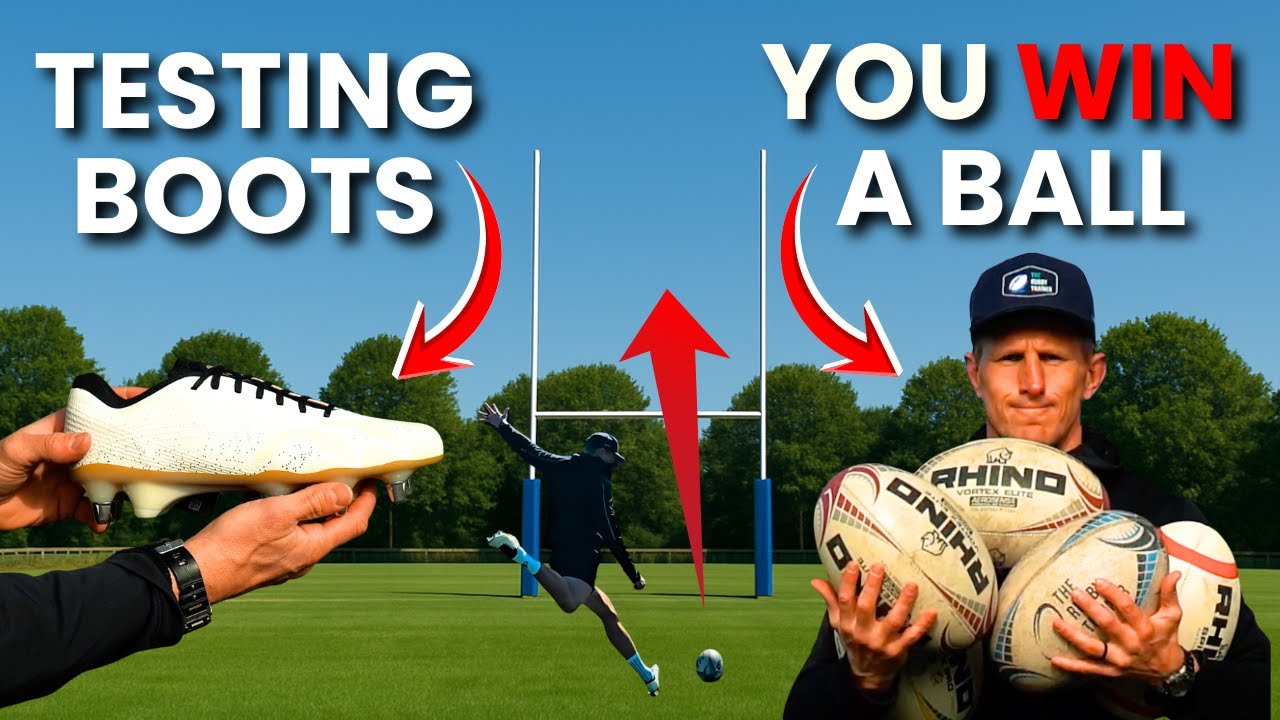 How Far Can I Kick Wearing PROP Boots? (Rugby Ball Giveaway!)