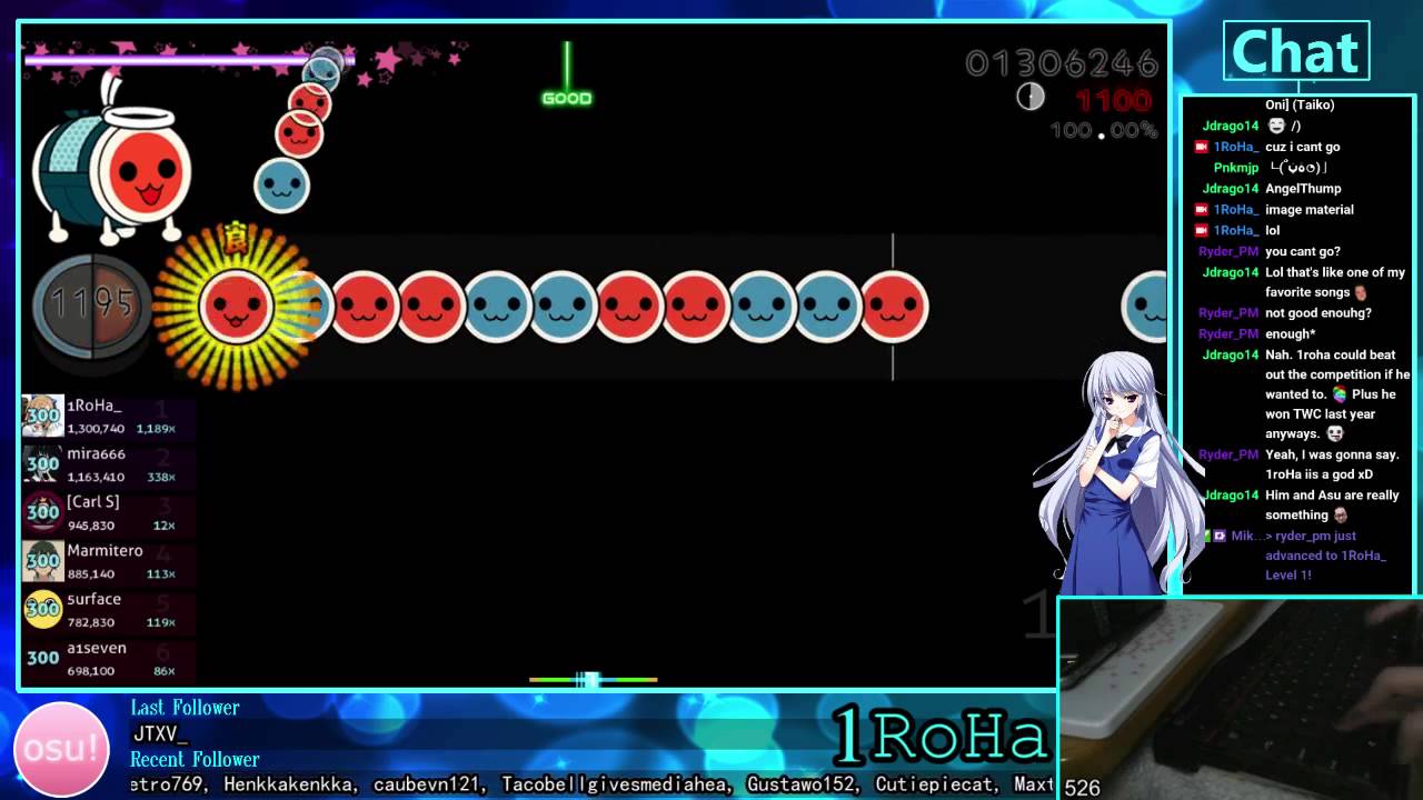 Osu! Taiko Tatsh - IMAGE -MATERIAL SS in multi