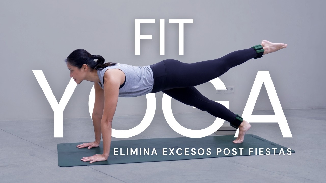20 minutos de FIT YOGA para eliminar excesos post-fiestas