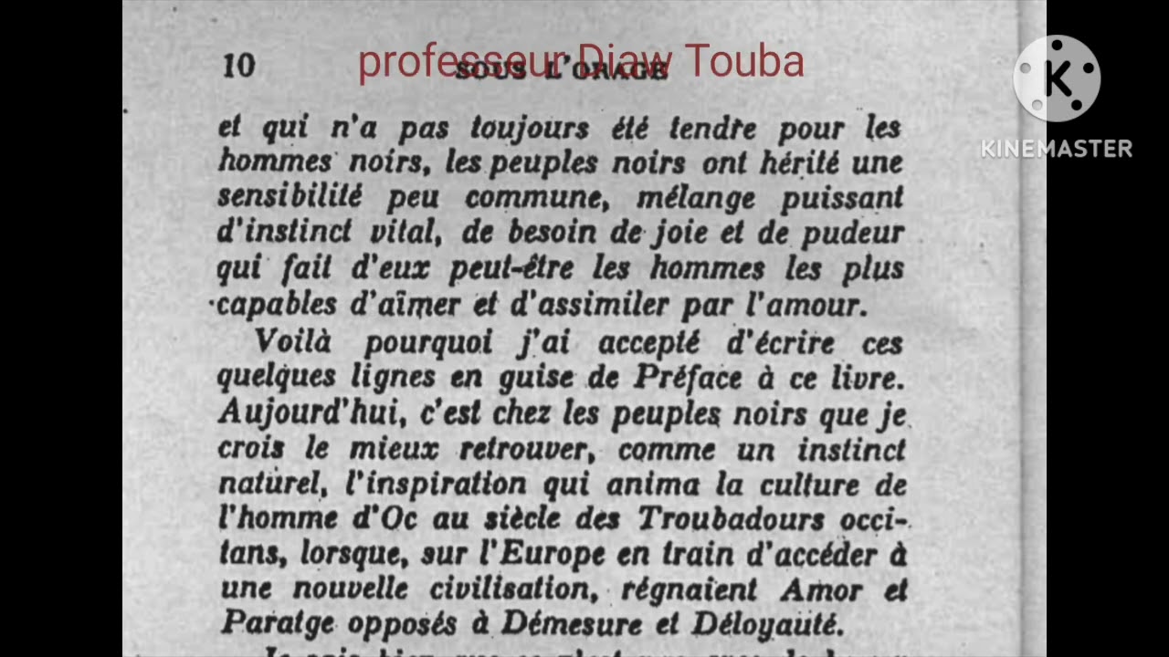 Sous l'orage Avec prof.Diaw_ page 9 et 10 version (wolof)
