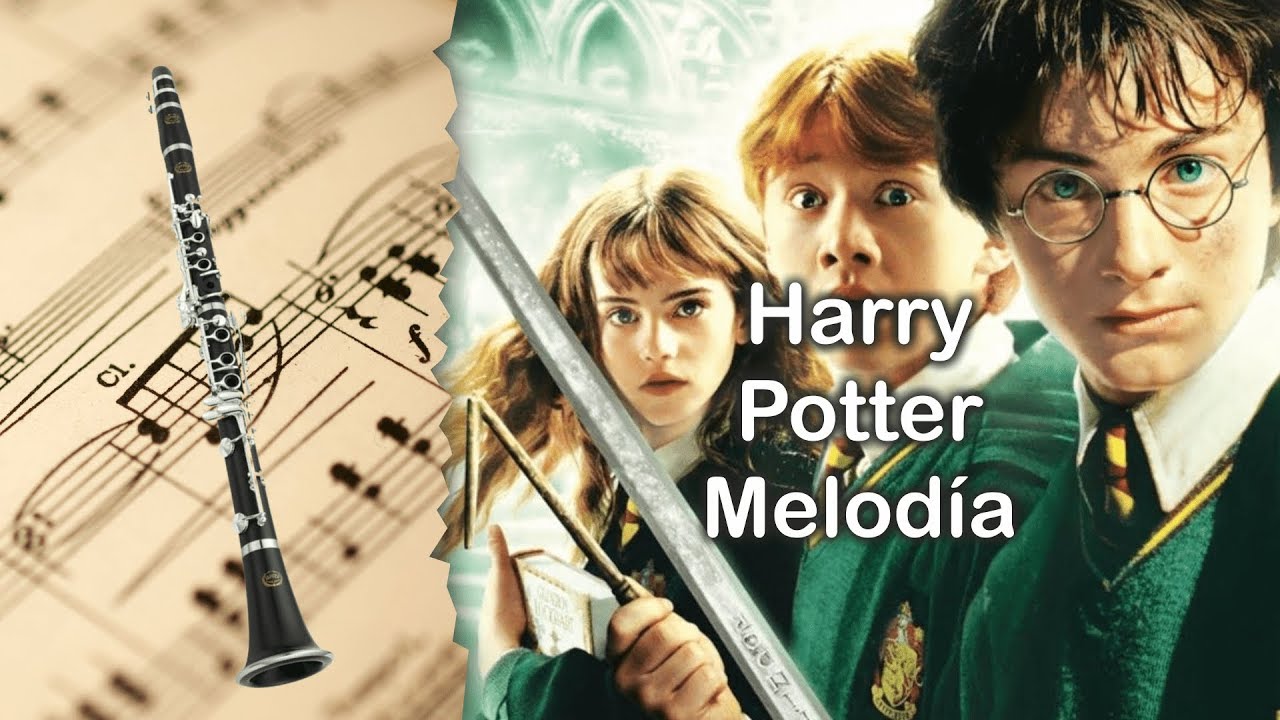 Partitura Harry Potter Melodía Clarinete Soprano