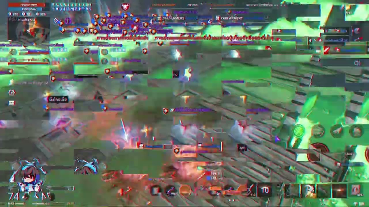 Lineage2M : Bartz05 ( Catpaws ) VS Leona06 ( fkkfarmers ) การบุกรุกเซิร์ฟเวอร์