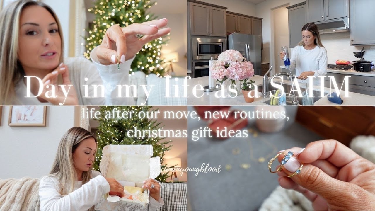 DAY IN MY LIFE AS A SAHM // life after our move // house update // lets catch up // gift ideas