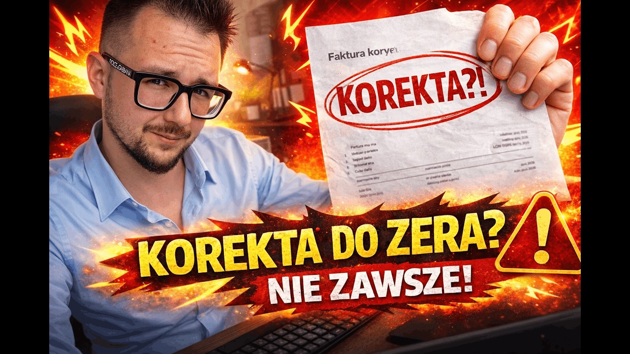 ⚠️ Jak wystawić korektę faktury VAT? In minus, in plus, do zera – wyjaśniam