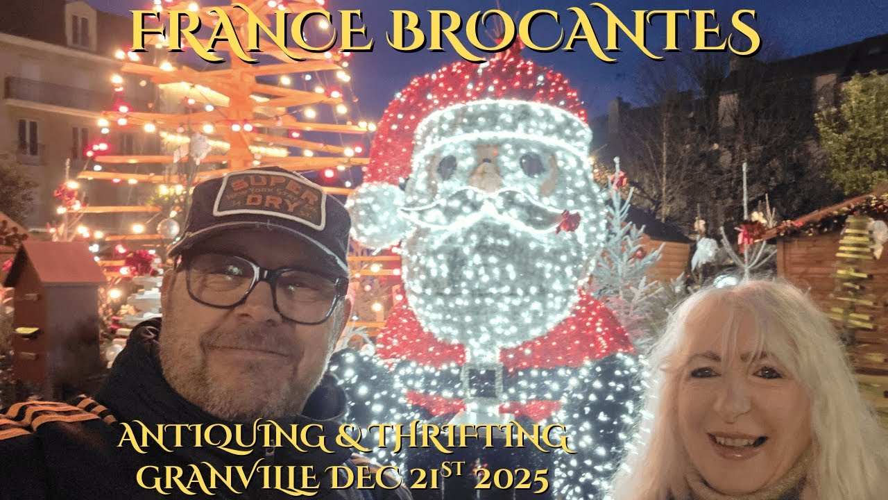 EP 79 Thrifting & Antiquing Granville Normandy France Professional Antique Picking Antique & Chiner