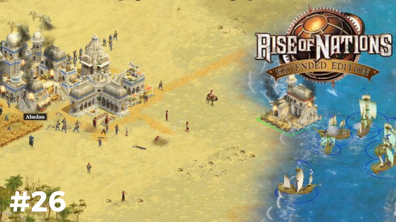Rise of Nations : Extended Edition Gameplay vs (Moderate Com Ai)(No Commentary)