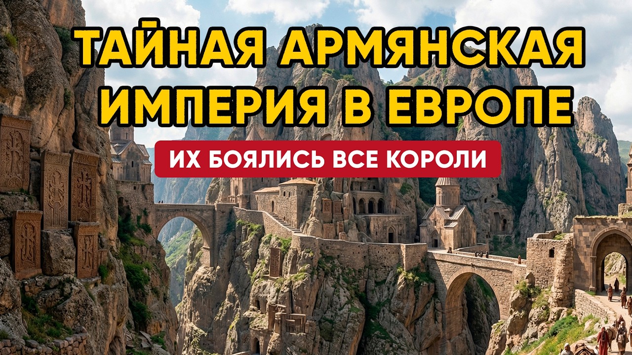 ТАЙНАЯ АРМЯНСКАЯ ИМПЕРИЯ в Европе. Кто на самом деле владел рынками?