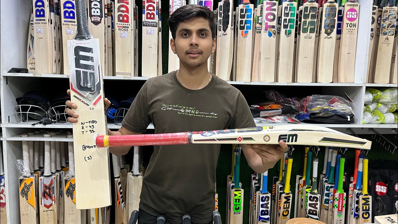EM ke English willow bats review 😍 WhatsApp us 9319360400 | vansh sports Delhi
