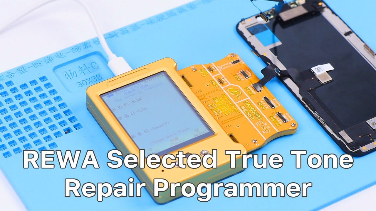 How to Fix iPhone True Tone Missing - REWA Selected Repair Programmer