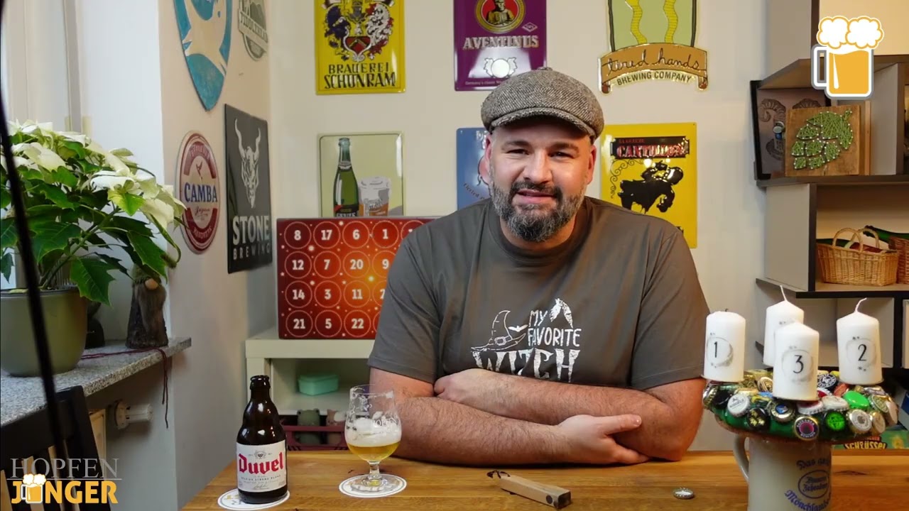Bierothek Adventskalender 2025 - T&uuml;rchen 4: Duvel