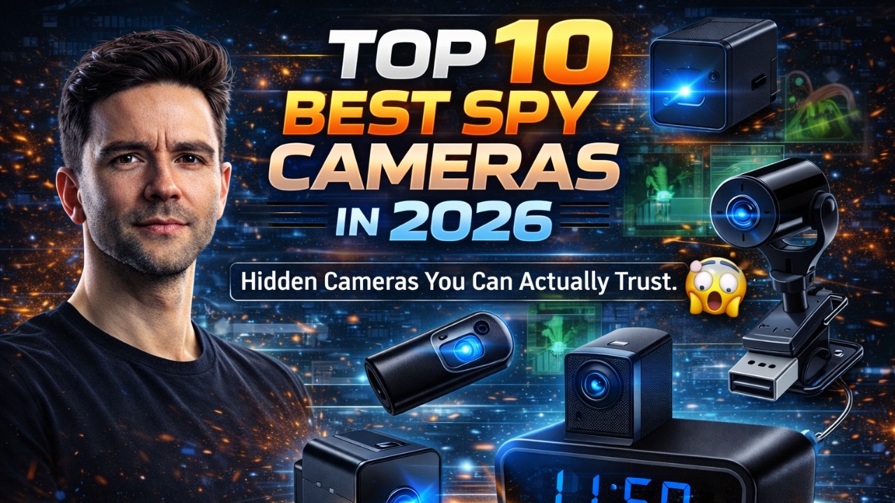 Top 10 Best Spy Cameras in 2026 | Hidden Cameras You Can Actually Trust