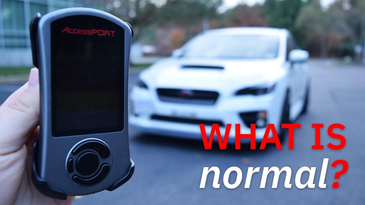 My WRX Accessport Values | What Should You Monitor?
